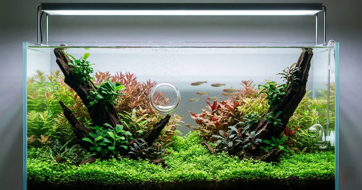 How to Set Up a High-Tech Planted Aquarium: CO2 Guide